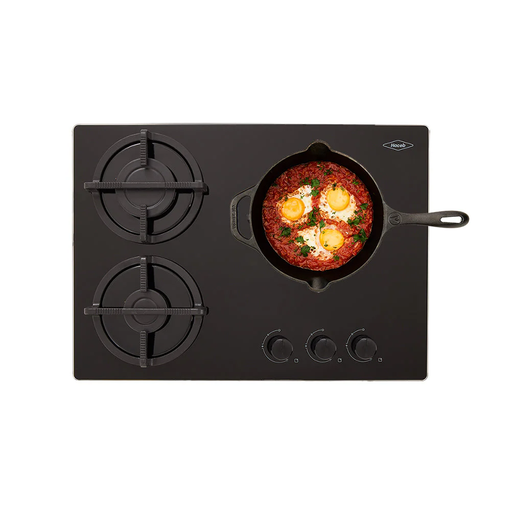 Estufa De Empotrar CUB TO Negro 3C 60-43 Cristal HF 3Q GN - Image 2