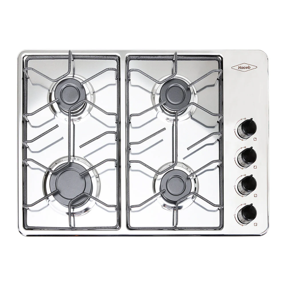 Estufa de Empotrar Haceb Inox 60x43 Alambrón a Gas Propano