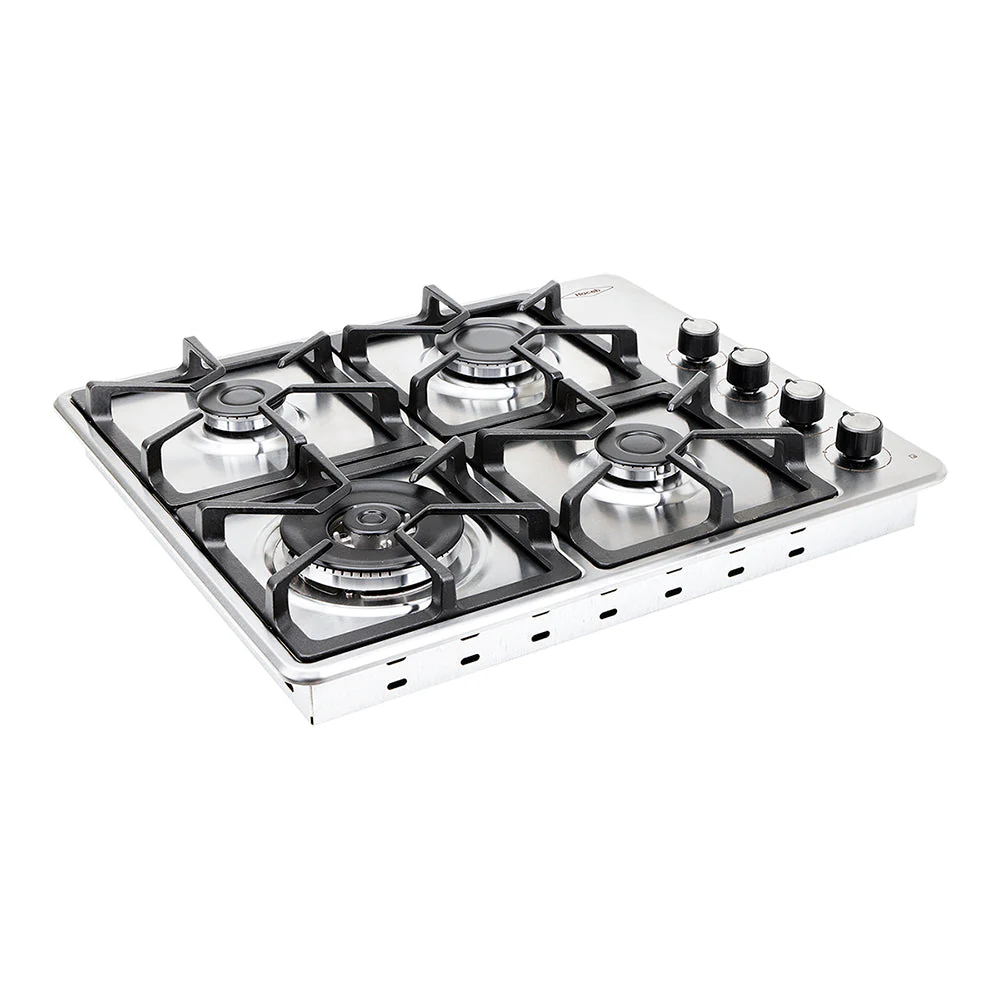 Estufa de Empotrar Haceb inox 60x51 Hierro Fundido a Gas Natural