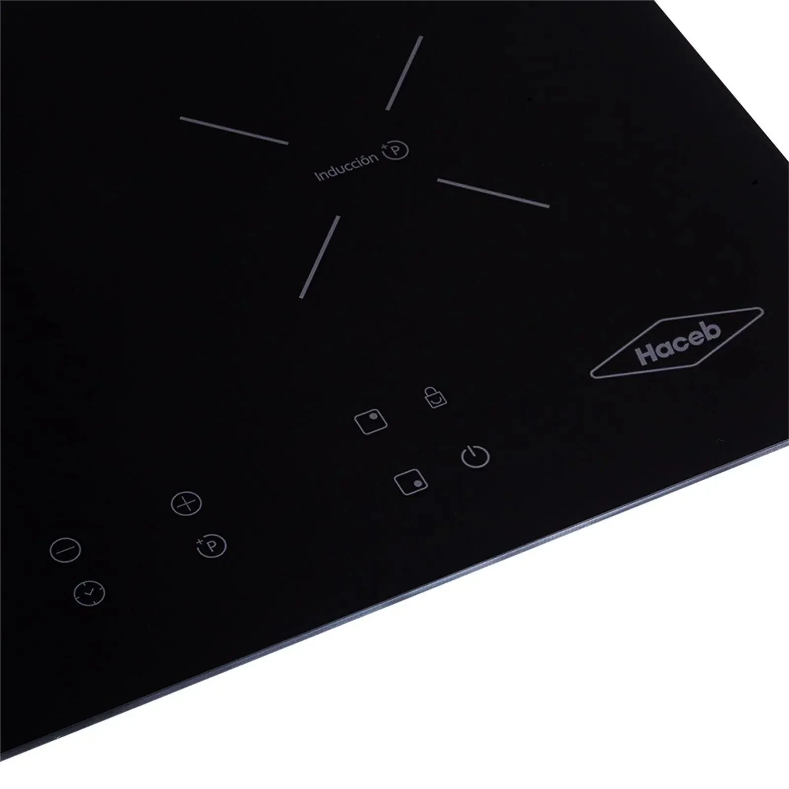 Estufa de empotrar Inducción negra 60 cm eléctrica 220V Haceb - Image 3