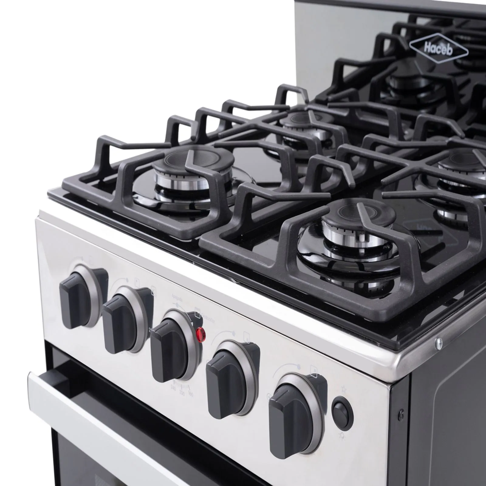 Estufa Romero Cristal Haceb 50 cms Gas Propano Inox - Image 3