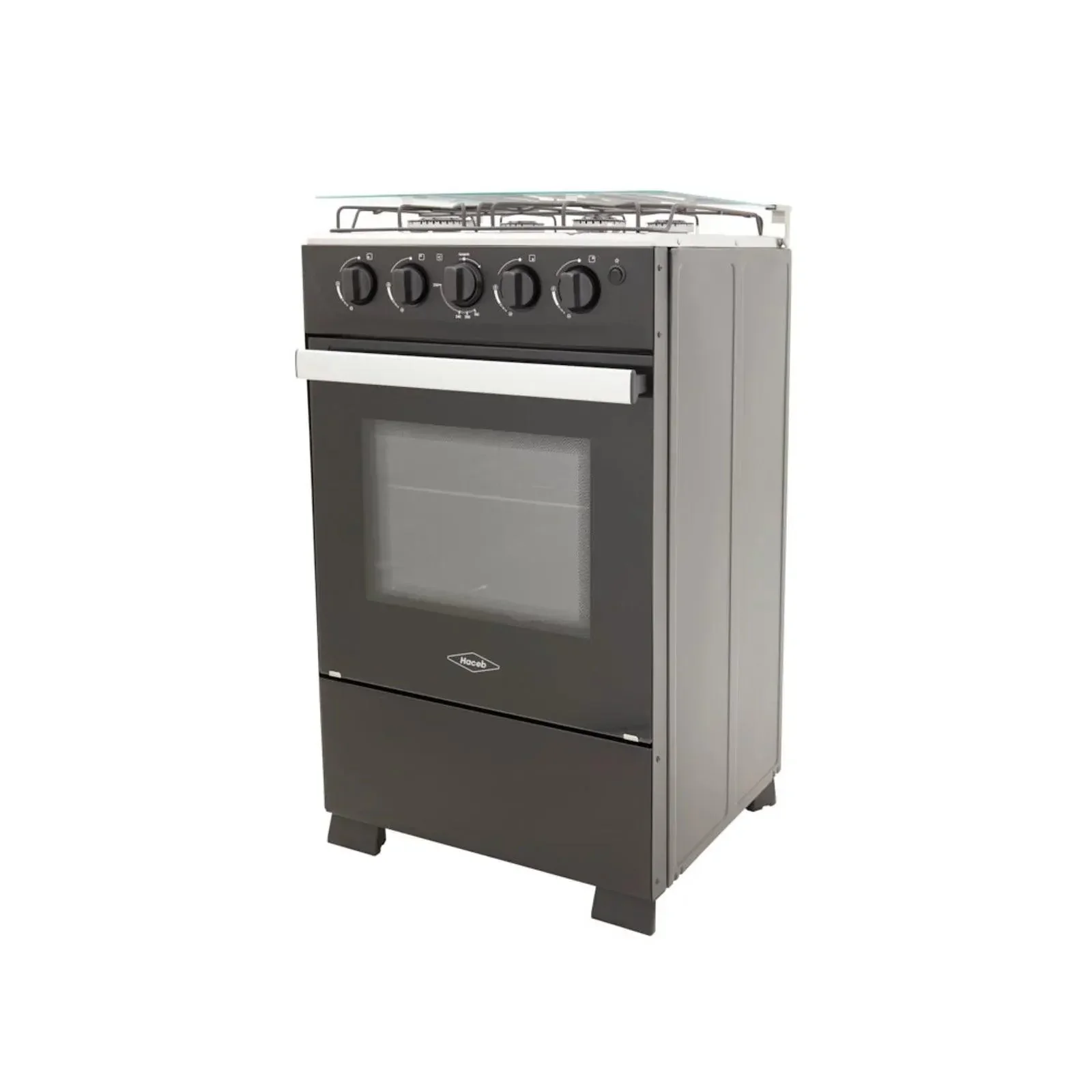 Estufa Romero Vidrio Haceb 50 cms Gas Propano Negra - Image 2