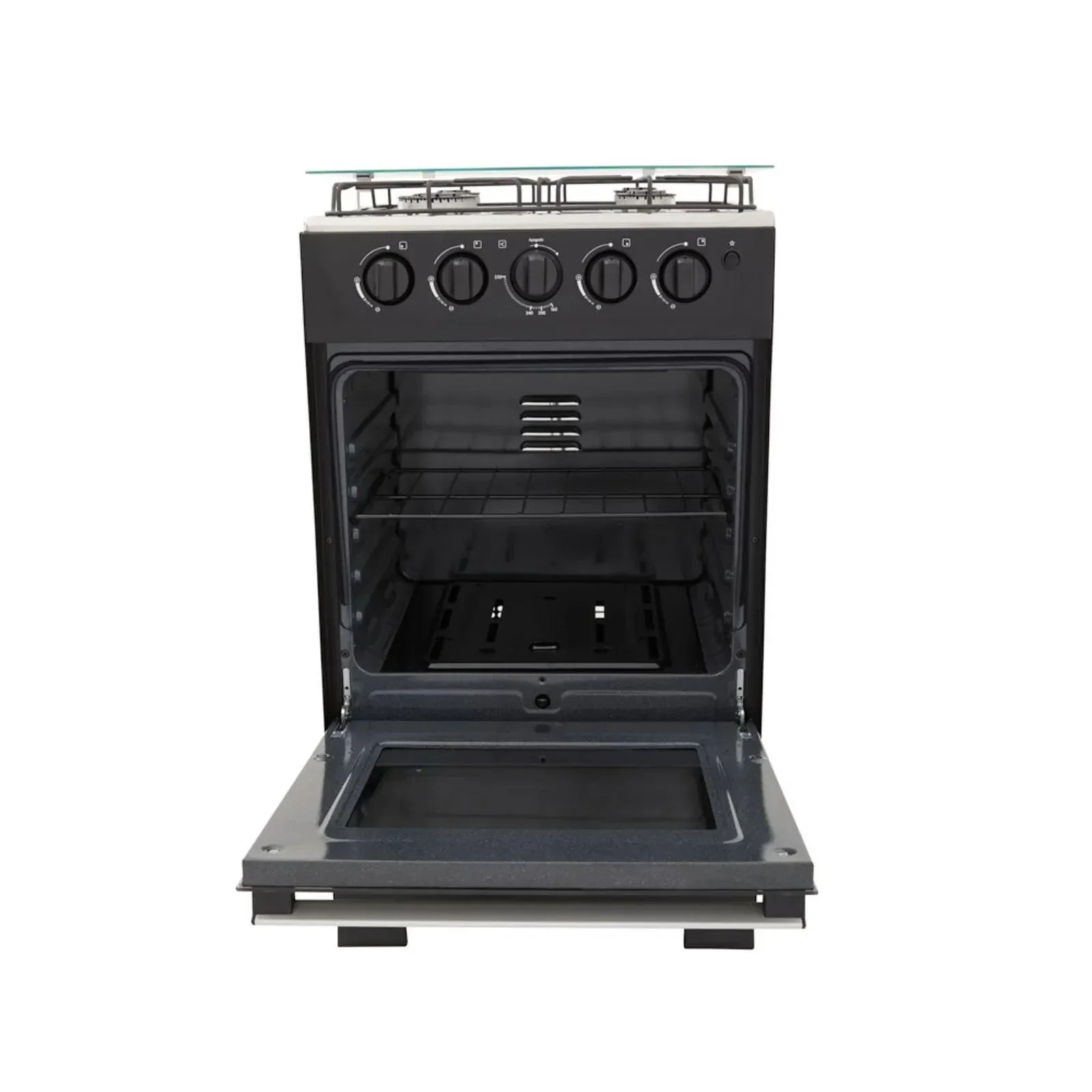 Estufa Romero Vidrio Haceb 50 cms Gas Propano Negra - Image 3