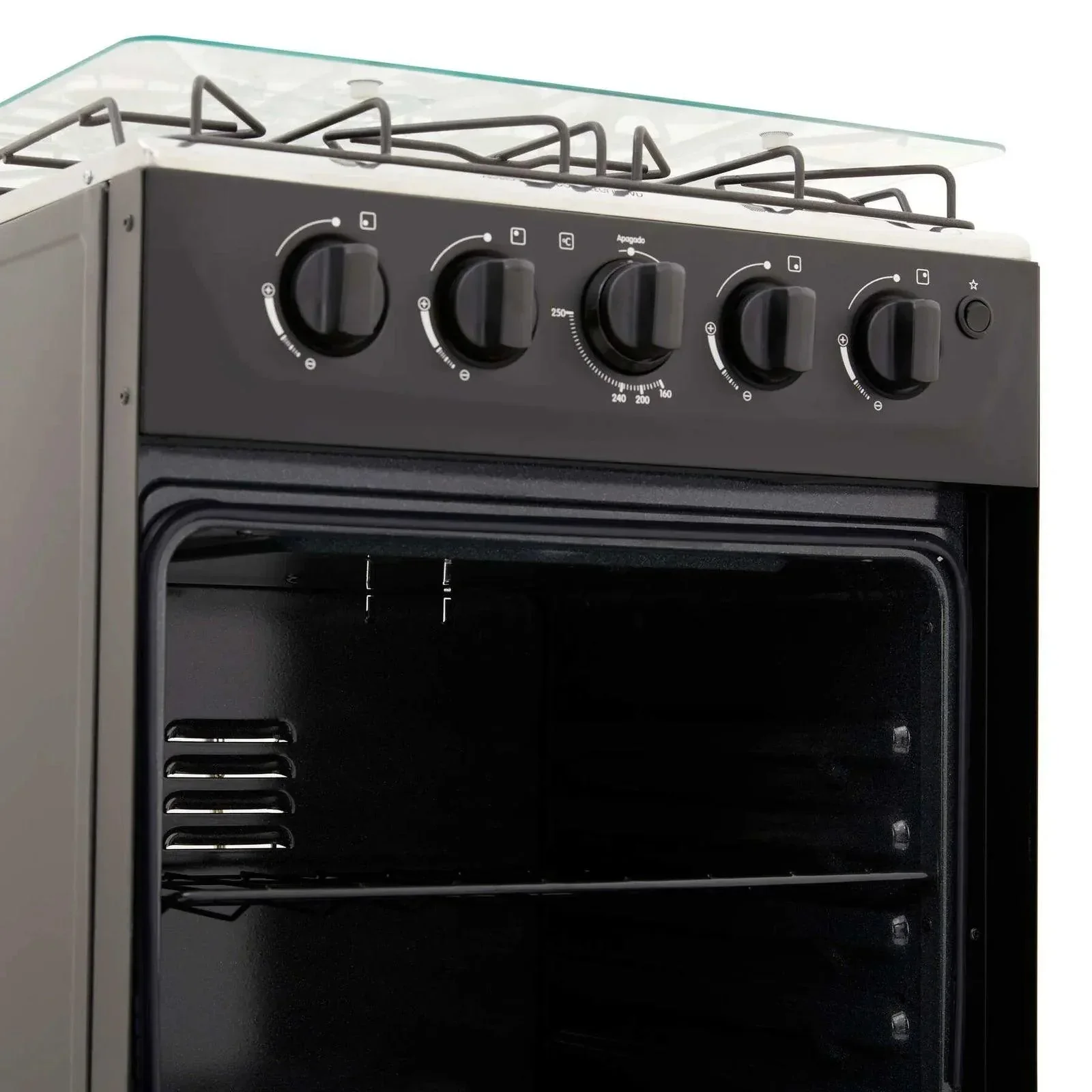 Estufa Romero Vidrio Haceb 50 cms Gas Propano Negra - Image 4