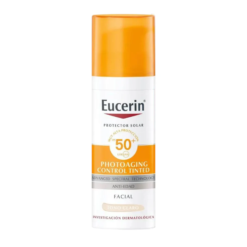 EUCERIN SUN PHOTOAGING CONTROL TONO CLARO FPS 50+ X 50ML