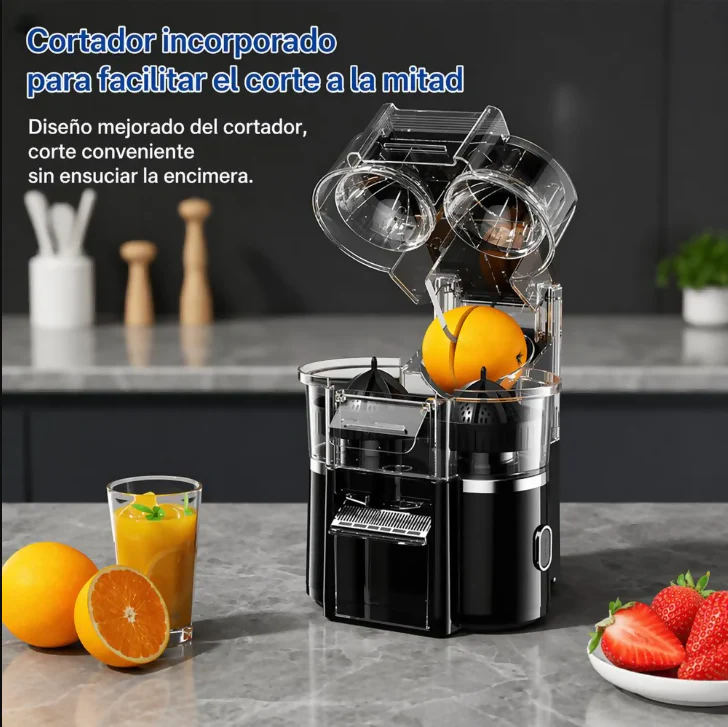 EXTRACTOR DE JUGO DE NARANJA ELÉCTRICO DOBLE CABEZAL - Image 3