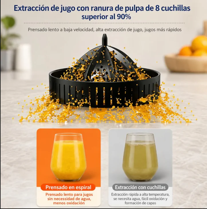 EXTRACTOR DE JUGO DE NARANJA ELÉCTRICO DOBLE CABEZAL - Image 5