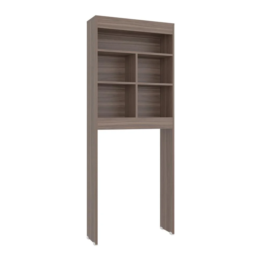 Gabinete de Baño, Avellana,  Amplios espacios para colocar objetos decorativos - Image 4