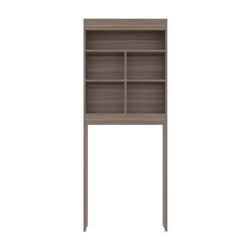 Gabinete de Baño, Avellana,  Amplios espacios para colocar objetos decorativos - Image 5
