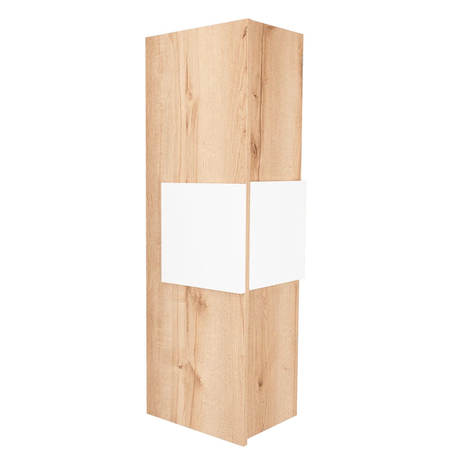 GABINETE DE BAÑO PICASSO, BLANCO Y CAFÉ CLARO, CON ESPACIO PARA GUARDAR OBJETOS DE ASEO ZF - Image 7