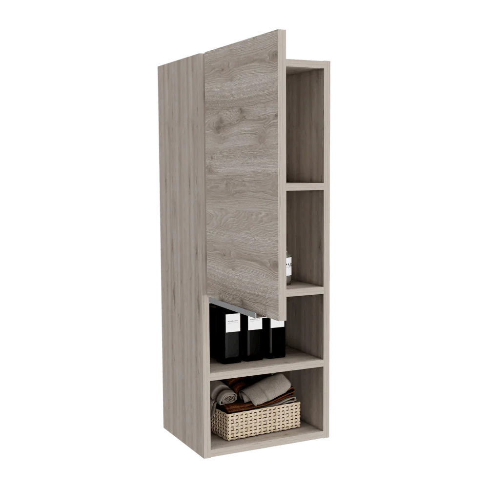 GABINETE DE BAÑO REAL, HUMO, IDEAL PARA ESPACIOS REDUCIDOS ZF - Image 2