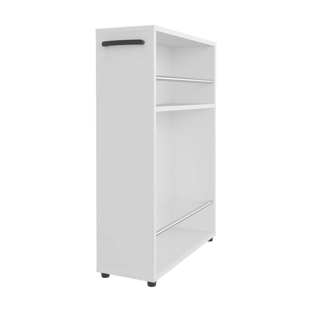 GABINETE DE BAÑO WILEY, KRONOS BLANCO, CON UN ENTREPAÑO Y ESPACIO PARA UBICAR OBJETOS DECORATIVOS ZF - Image 4