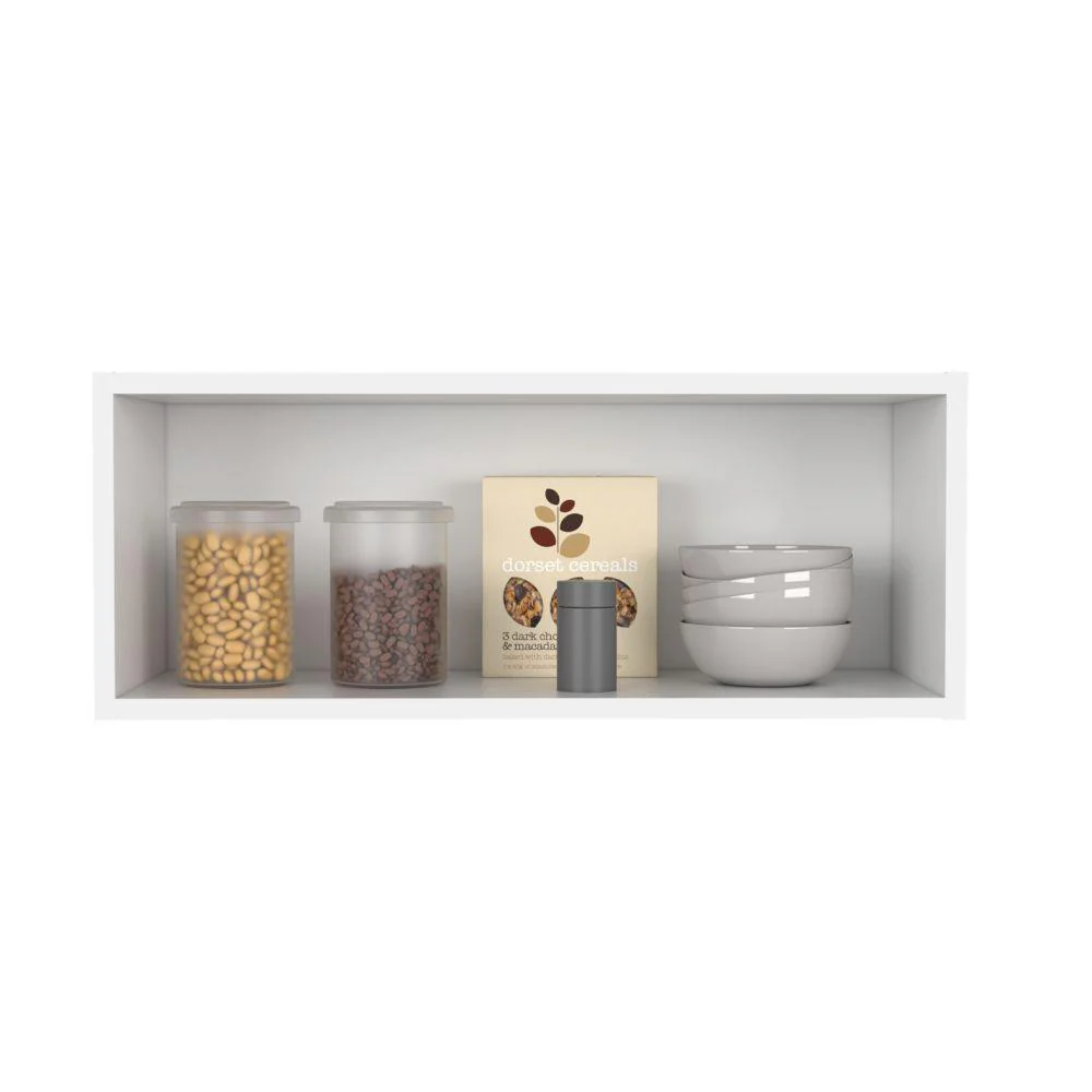 COMPLEMENTO GABINETE SUPERIOR MURIS, BLANCO PERLA, CON GRAN CAPACIDAD DE ALMACENAMIENTO - Image 2