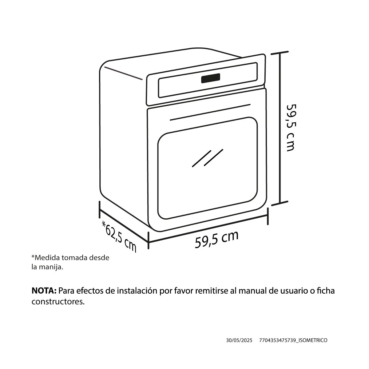 Horno Electrico Digital Haceb De 60cm, Negro - Image 9