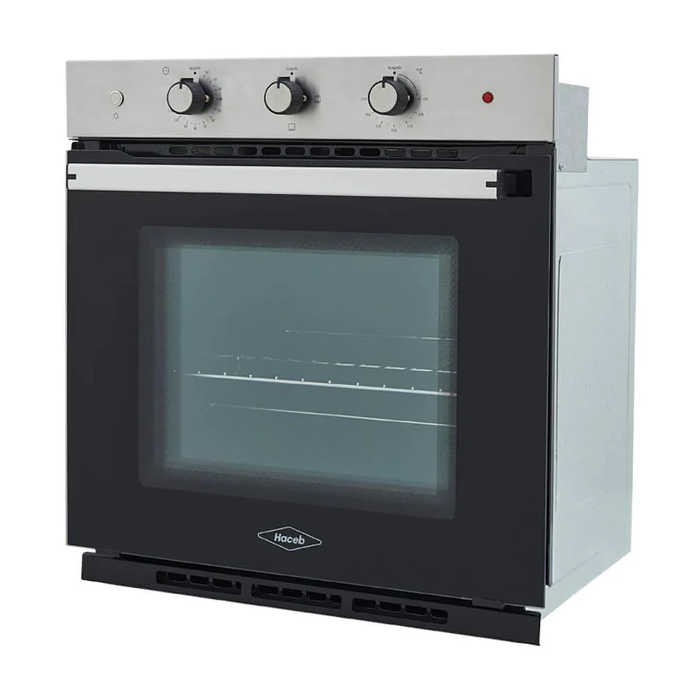 Horno eléctrico Tofu 60 cm Inox con vidrio negro 220V Haceb - Image 2