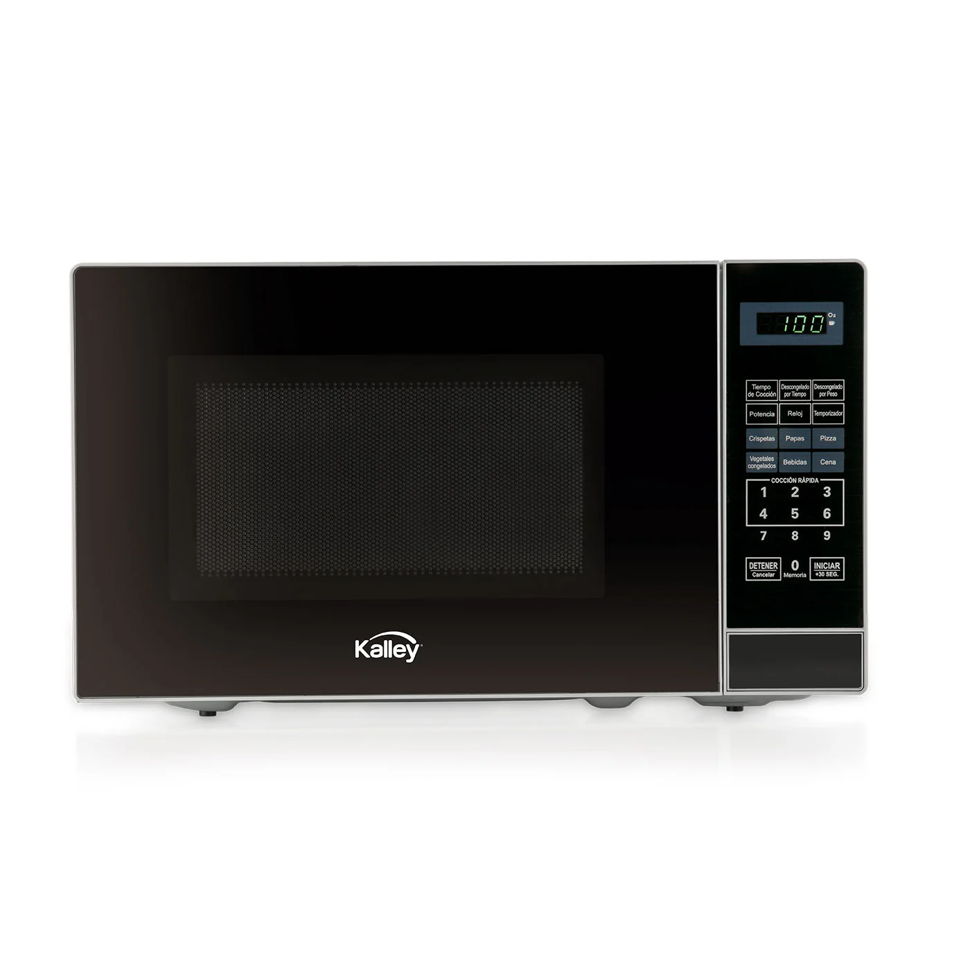 Horno Microondas Kalley 0.7 MW07N color Blanco y Negro - Image 2