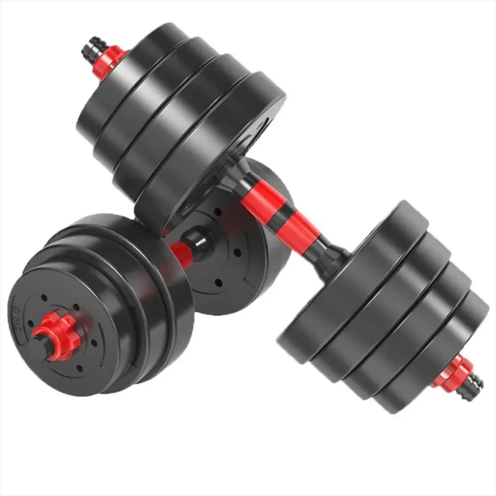 KIT DE MANCUERNAS PESAS EJERCICIO GYM CASA 20KG 40LBS TERMO FORRADA - Image 4