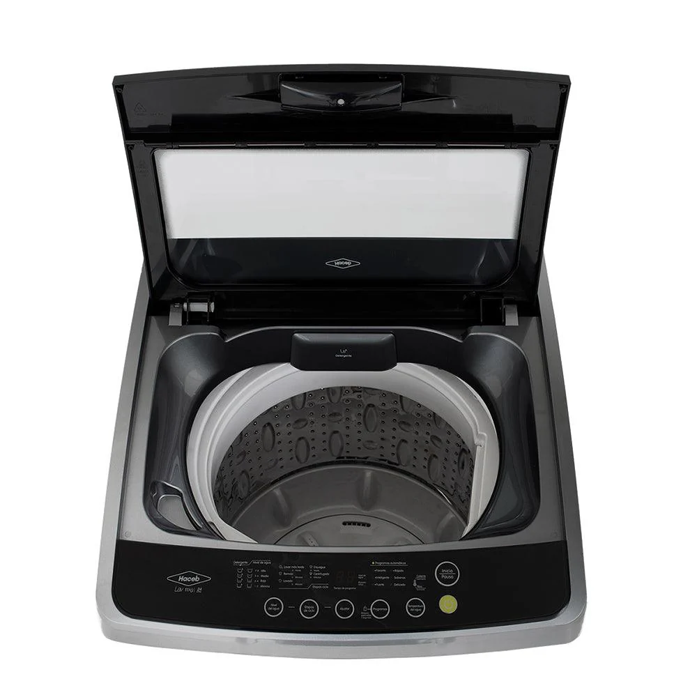 Lavadora 11 Kilogramos Haceb Panel Frontal Digital Gris - Image 12