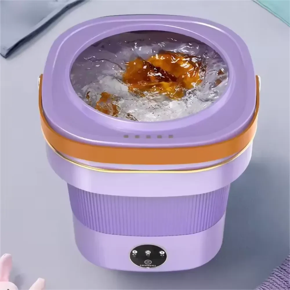 LAVADORA PLEGABLE CON DESAGÜE Y CENTRIFUGADO 10 LITROS 60W - Image 4