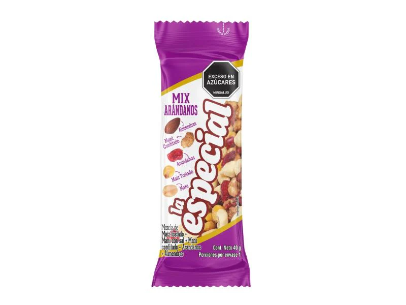 MANI MEZCLA ARANDANOS 40 GR