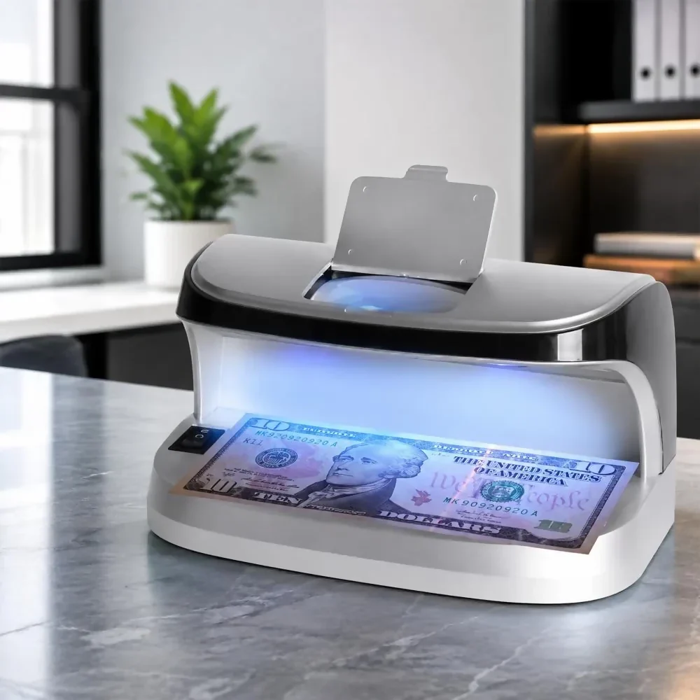 MÁQUINA DETECTOR DE BILLETES FALSOS UV CON LUZ ULTRAVIOLETA ALTA PRECISIÓN - Image 3