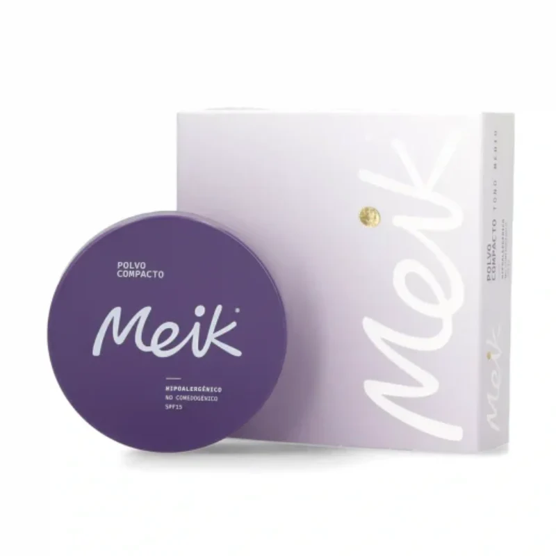 MEIK POLVO COMPACTO CLARO SPF 15 X 13G