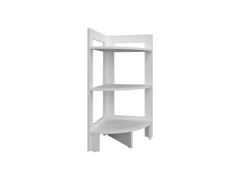 MESA AUXILIAR ESQUINERA ATHOS, BLANCO, CON DISEÑO PRACTICO ZF - Image 4