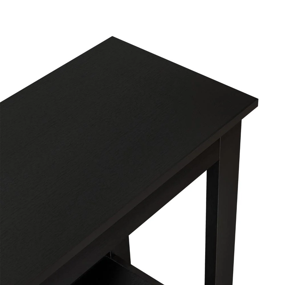 MESA AUXILIAR SARUME, WENGUE, CON UN ENTREPAÑO - Image 8