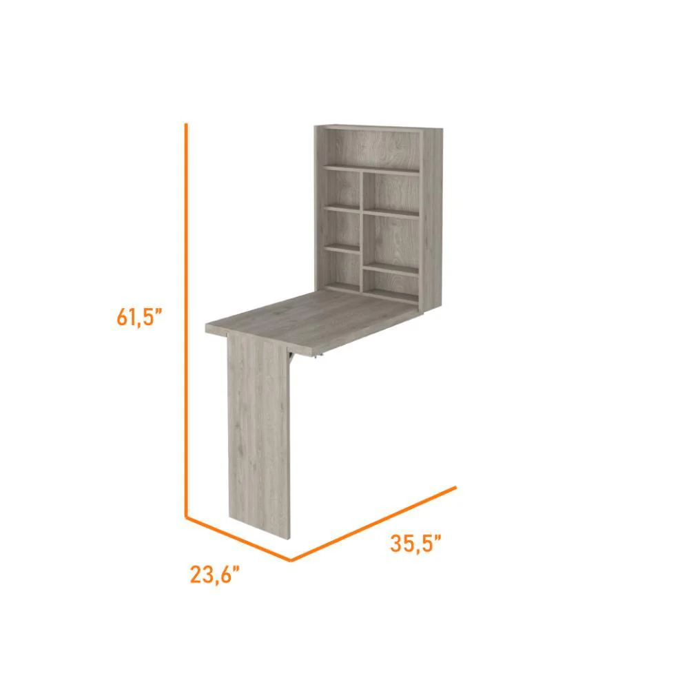 MESA AUXILIAR VETTA, HUMO, PARA EMPOTRAR A LA PARED Y AMPLIA SUPERFICIE ZF - Image 10