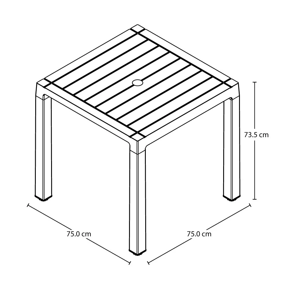 Mesa Barú Gris Hielo - Image 8