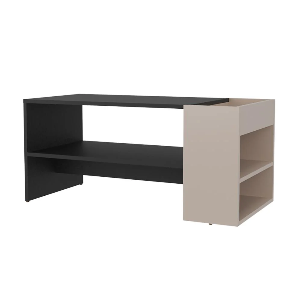 Mesa de Centro Larga Adel, Capri y Wengue, Con amplio espacio para decoración ZF - Image 4