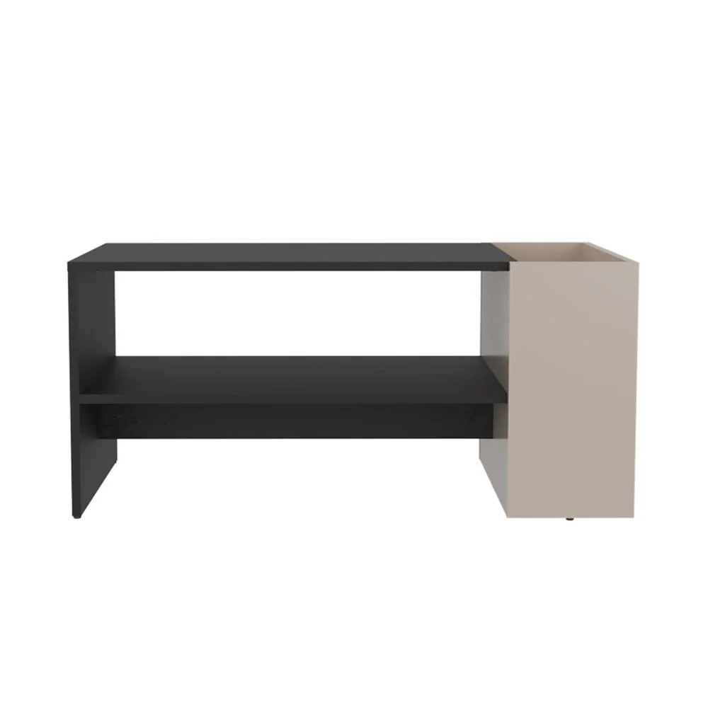 Mesa de Centro Larga Adel, Capri y Wengue, Con amplio espacio para decoración ZF - Image 5