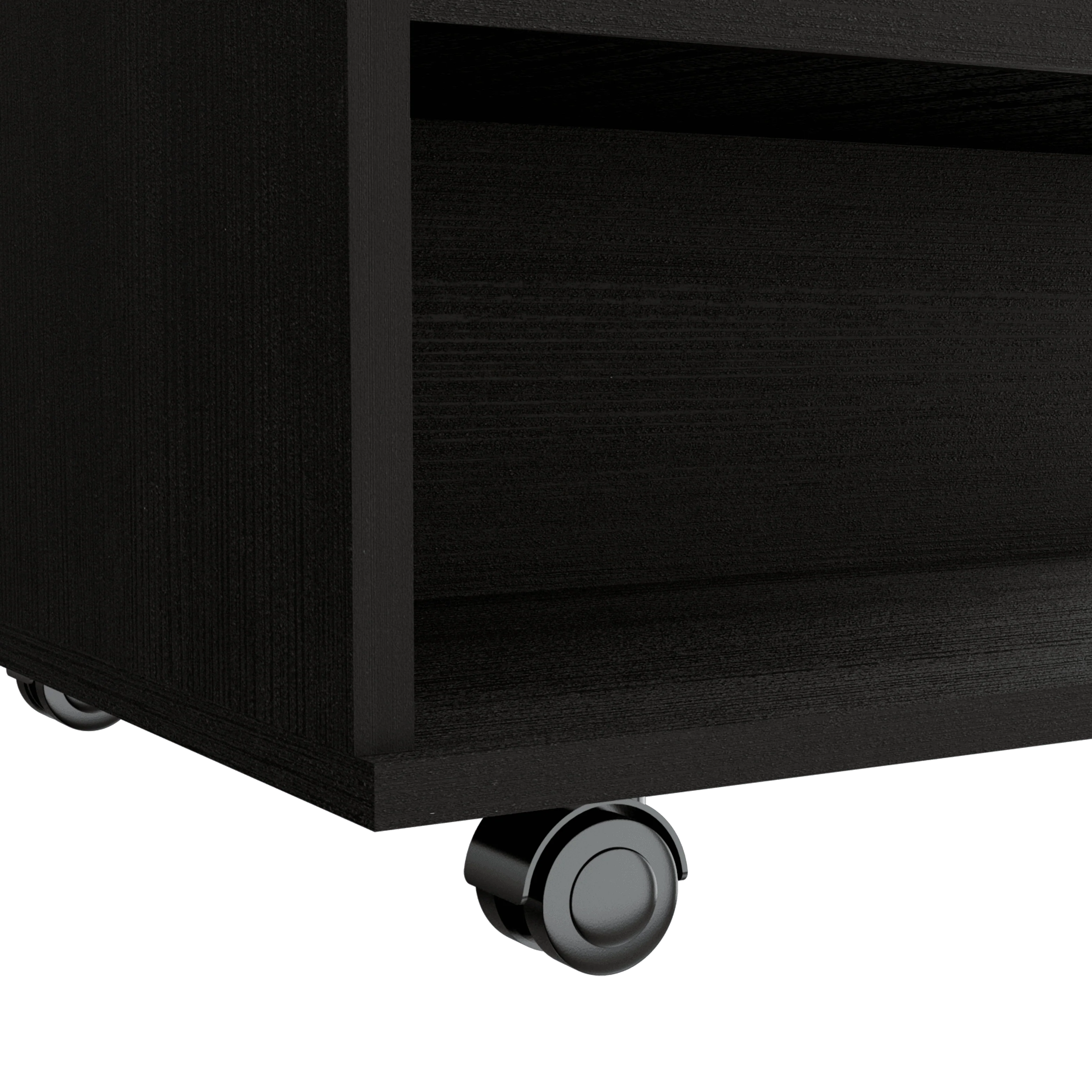 MESA AUXILIAR SALENTO, WENGUE, EXTENSIBLE CON GRAN CAPACIDAD DE ALMACENAMIENTO ZF - Image 8