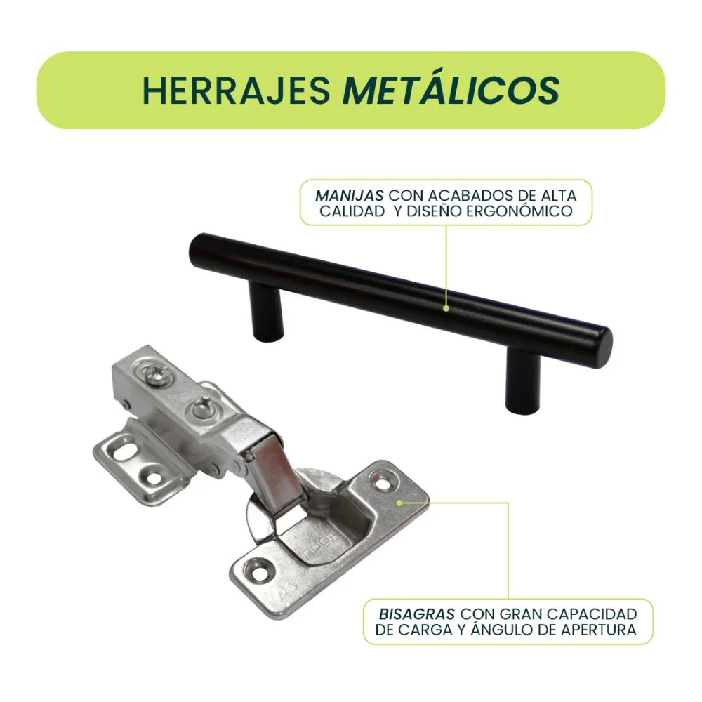 Mesa de Noche Evert, Blanco Duqueza, con diseño moderno y espacio para ubicar objetos - Image 10
