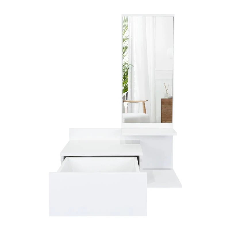 MESA FLOTANTE RECIBIDOR VIENA, BLANCO, CON UN CAJÓN - Image 11