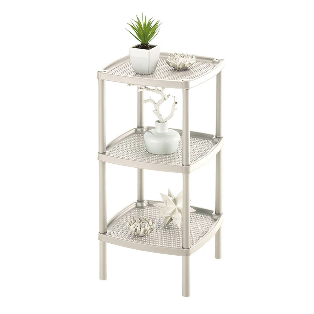 Mesa Multiusos Cuadrada de 3 Niveles Taupe - Image 2
