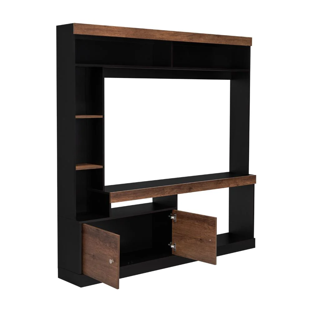 MESA PARA TV CLASIC, WENGUE Y COBRE, PARA TELEVISOR DE 55 PULGADAS - Image 8