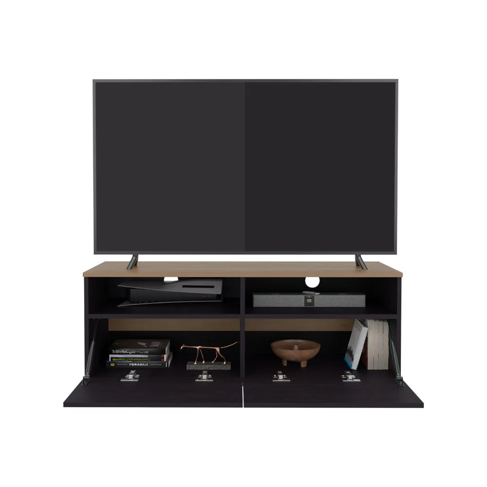 MESA PARA TV COLMAN, WENGUE Y FRESNO EUROPEO, PARA TV DE HASTA 49 PULGADAS ZF - Image 2