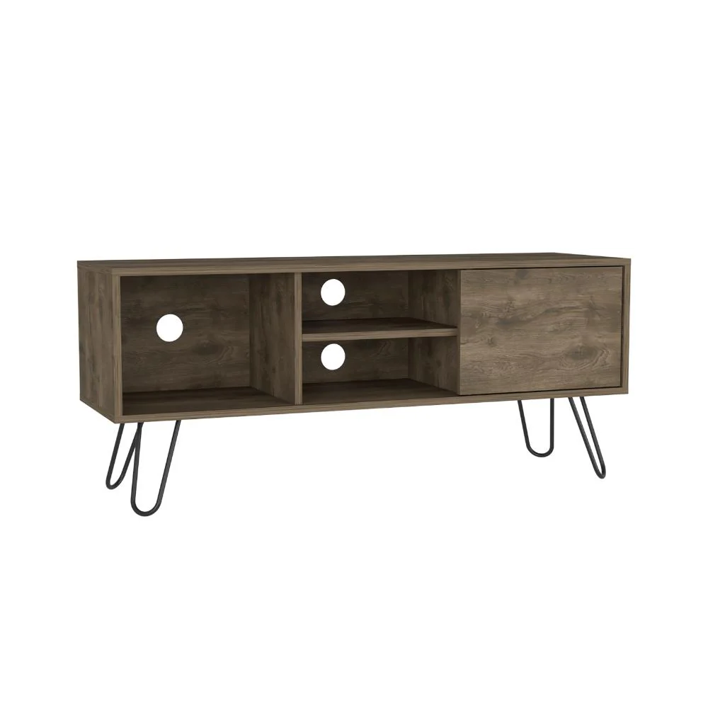 MESA PARA TV RONY, NOGAL, CON ESPACIO PARA TELEVISOR DE HASTA 50 PULGADAS - Image 5