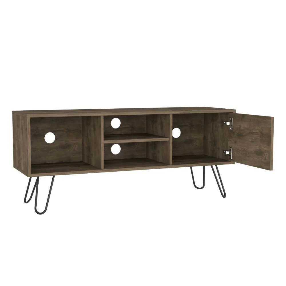 MESA PARA TV RONY, NOGAL, CON ESPACIO PARA TELEVISOR DE HASTA 50 PULGADAS - Image 6