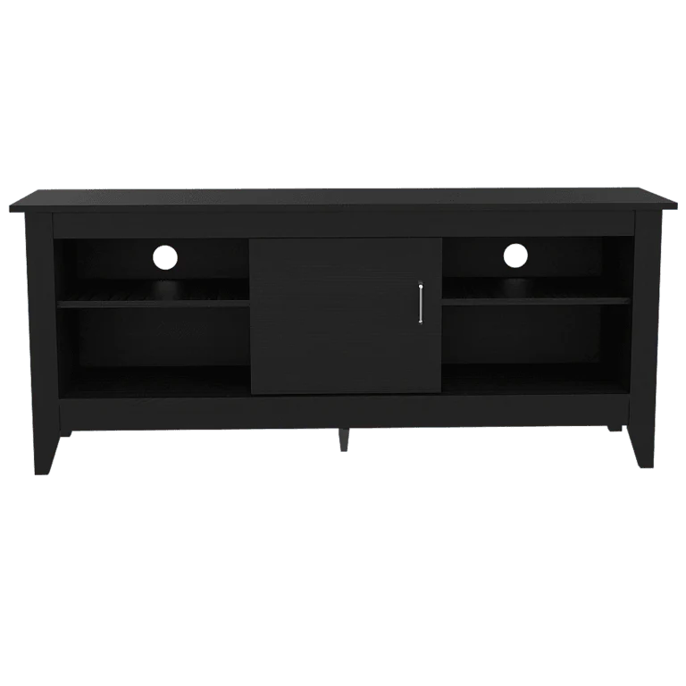MESA PARA TV SARUME, WENGUE, CON PUERTA 65 PULGADAS - Image 6