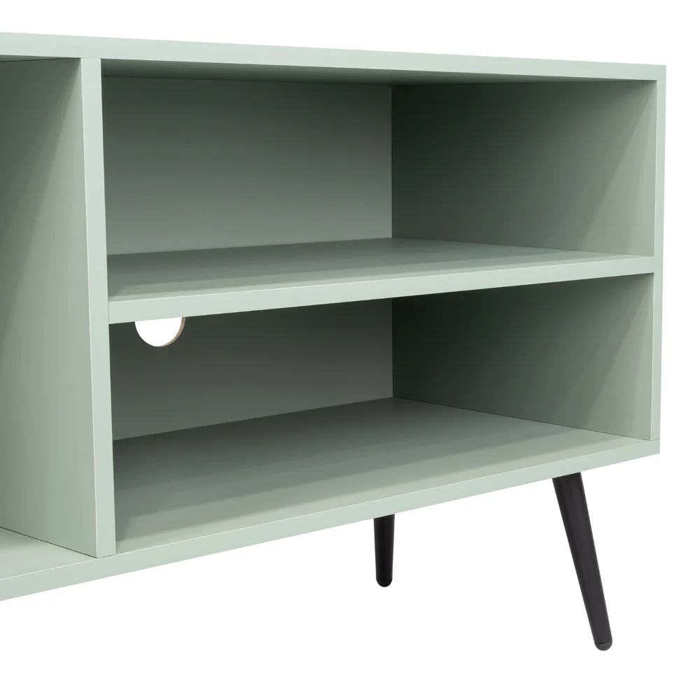 MESA PARA TV VULANNO, AGAVE Y TOQUILLA, CON UNA PUERTA ABATIBLE 70" - Image 8