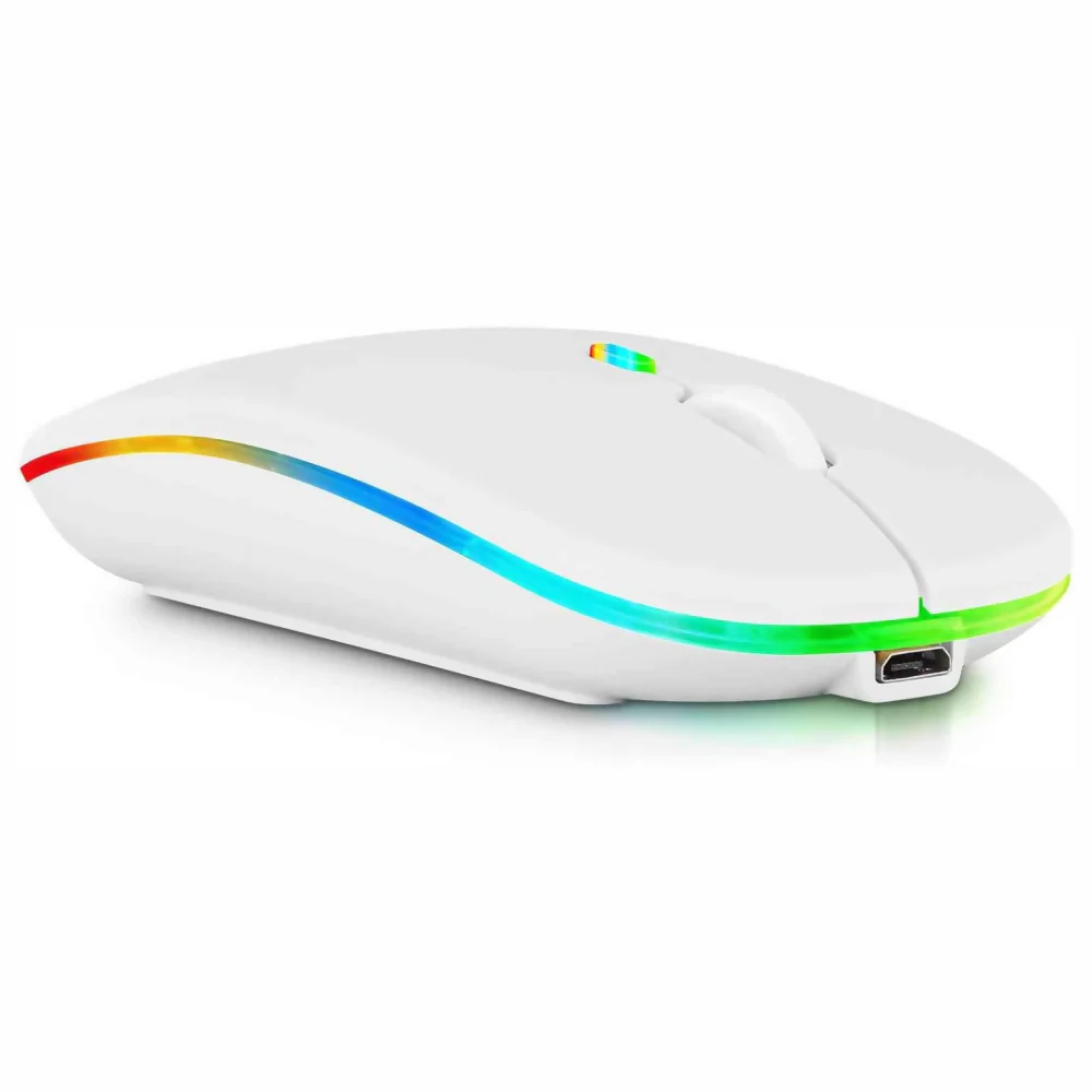 MOUSE INALÁMBRICO RECARGABLE LED DE 2.4 GHZ BLUETOOTH WEIBO - Image 3
