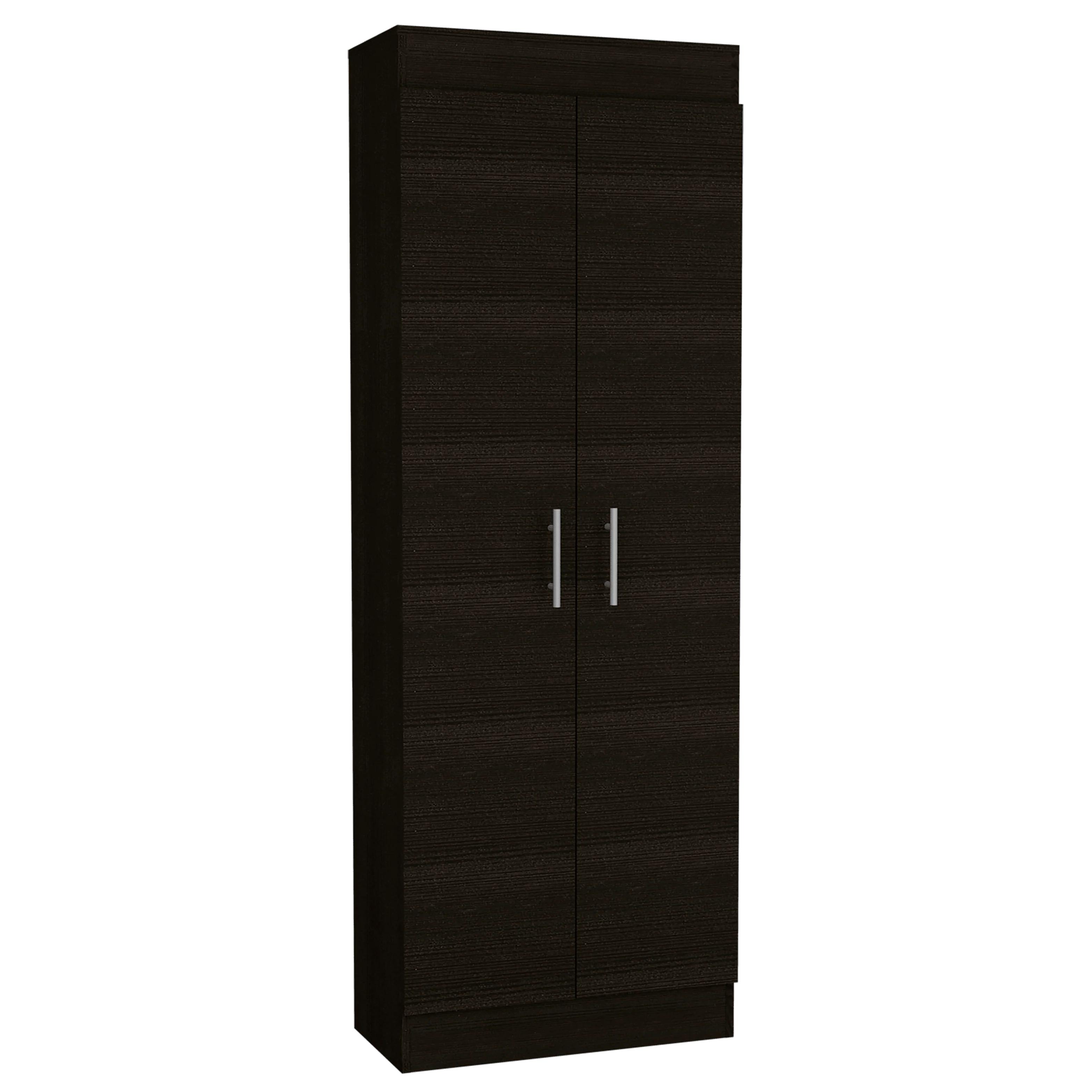 MUEBLE MULTIUSOS BARLOVENTO, WENGUE, CON CINCO ENTREPAÑOS Y DOS PUERTAS BATIENTES - Image 5