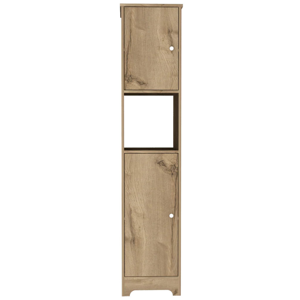 MUEBLE AUXILIAR DE BAÑO IBIS, CAFÉ CLARO, CON DOS PUERTAS BATIENTES   ZF - Image 7