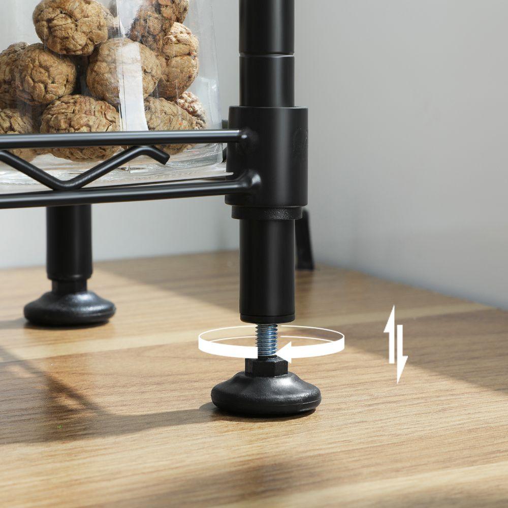 ORGANIZADOR PARA ESPECIAS SHELVES, NEGRO, DE TRES NIVELES - Image 10