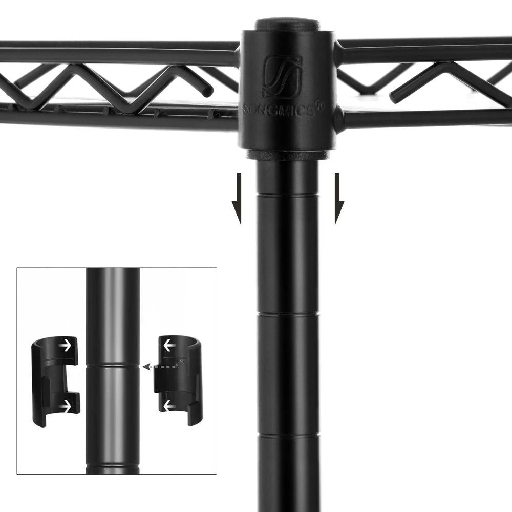 ORGANIZADOR PARA ESPECIAS SHELVES, NEGRO, DE TRES NIVELES - Image 14