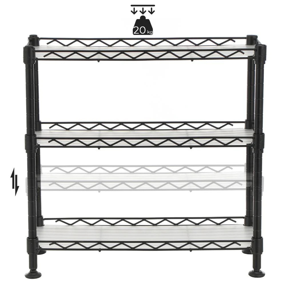 ORGANIZADOR PARA ESPECIAS SHELVES, NEGRO, DE TRES NIVELES - Image 15