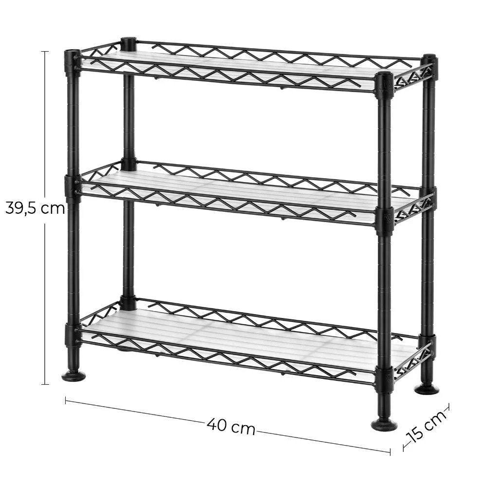 ORGANIZADOR PARA ESPECIAS SHELVES, NEGRO, DE TRES NIVELES - Image 16