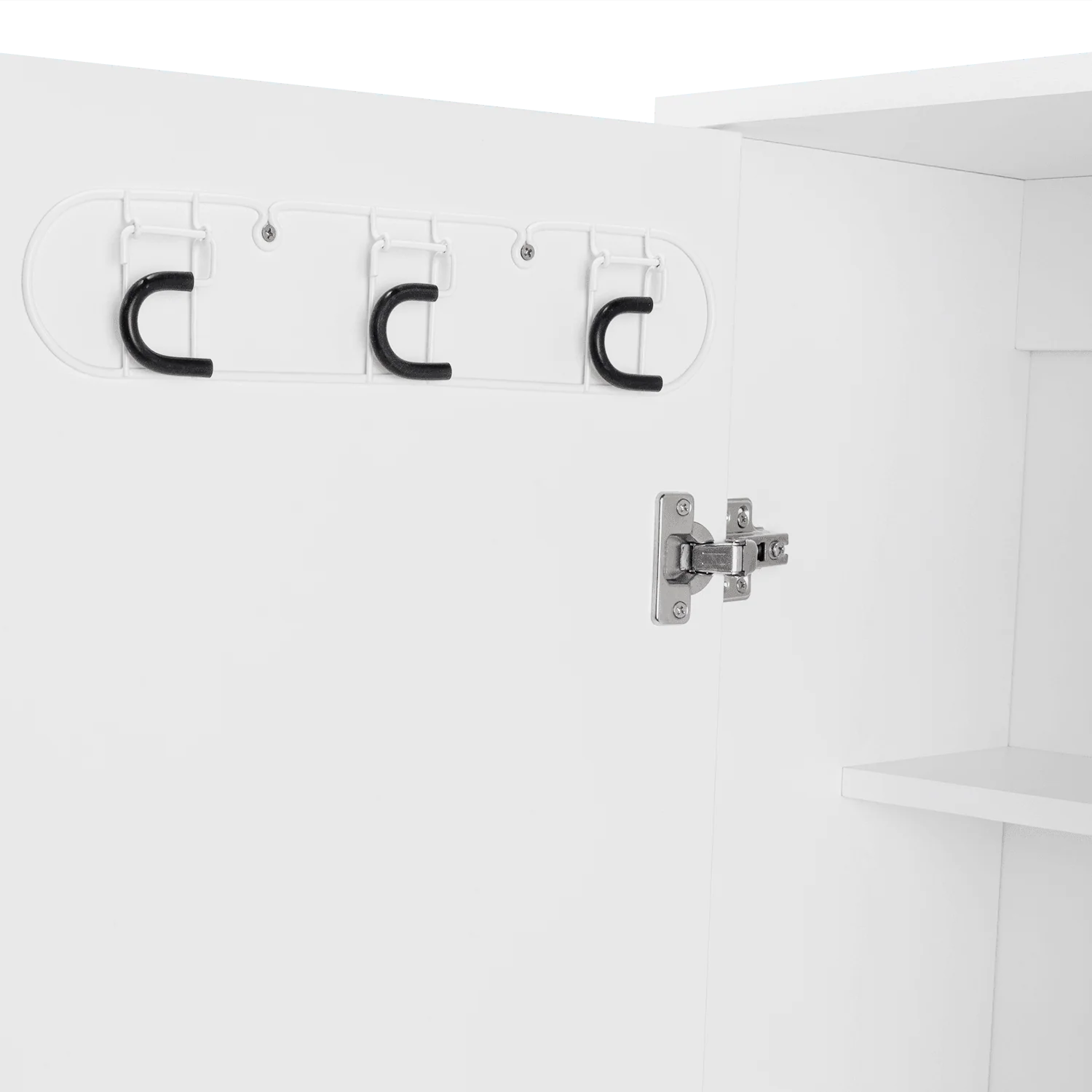 MUEBLE DE ASEO JALISCO, BLANCO, GRAN ESPACIO PARA ALMACENAR ARTICULOS DE ASEO, CON COLGADERO DE ESCOBAS ZF - Image 10